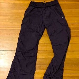 Lululemon Dance Studio Pants (Lined) Deep Purple